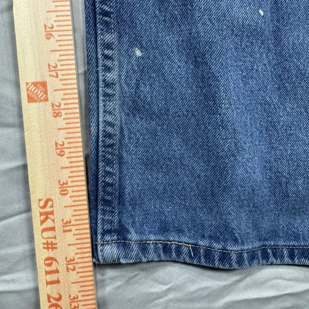 Men's Wrangler Jeans 40x32 (36x32) Relaxed Fit Blue Denim Premium Quality Cowboy